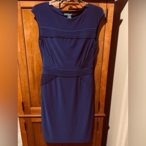 Lauren Ralph Lauren dress. Eggplant color. Size 6